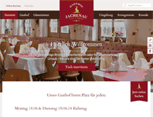 Tablet Screenshot of hotel-gasthof-jachenau-toelzer-land.de